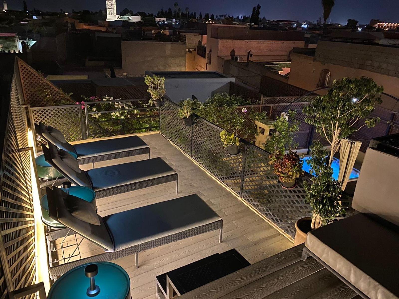 Riad Art De Vivre Avec Jacuzzi Marrakesh Exterior photo